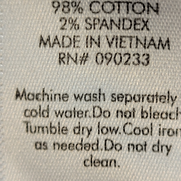 Bullhead Heart Print Hi Rise Five Pocket Cuffed Hem Shorts Size 9 - Picture 8 of 8